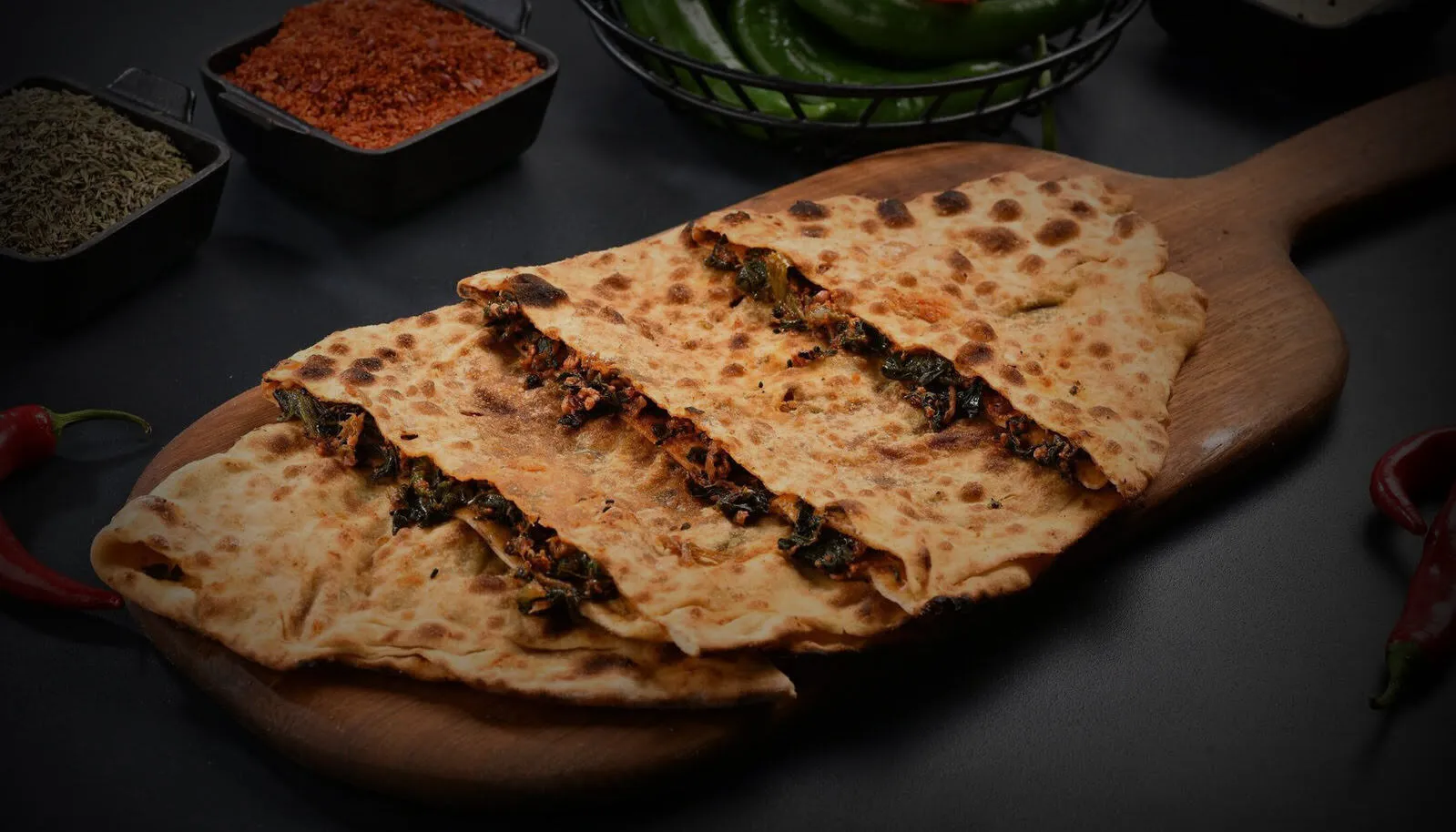 Antakium Katıklı (Ispanaklı) Ekmek